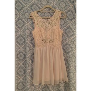 BCBG new with tags white lace dress